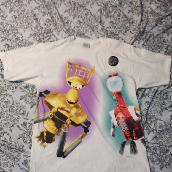 Vtg Mystery Science Theater 3000 Stanley Desantis Promo  T Shirt Mens XL 1996 - Picture 2 of 14